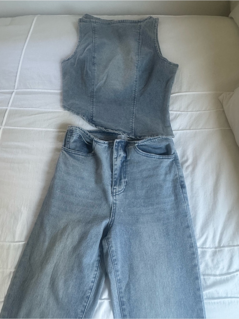 Fashion Nova Denim set